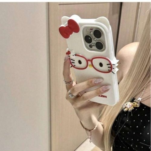 Funda Hello Kitty Lentes - Iphone 14