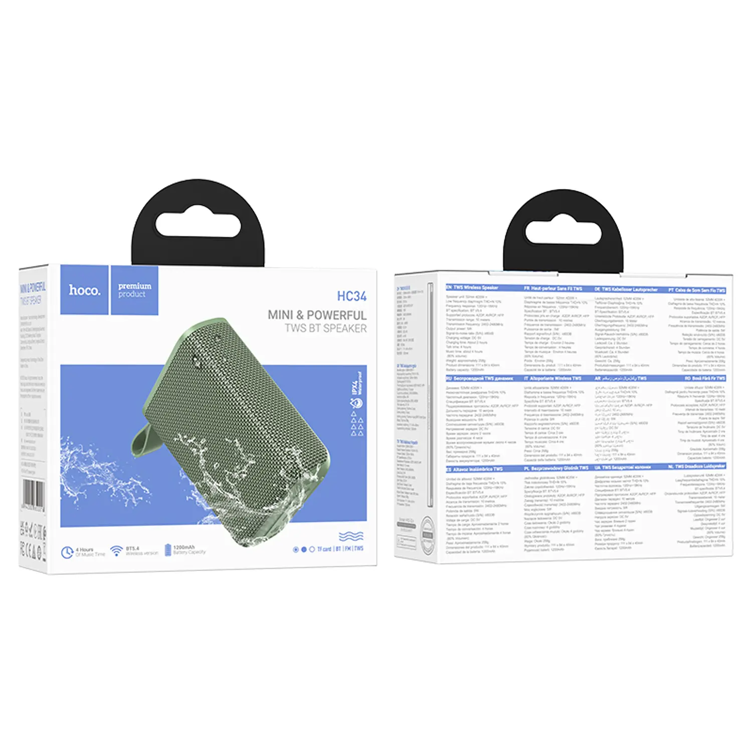Parlante Hoco HC34 Star verde