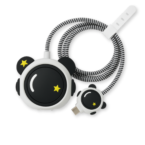 Set 4 Piezas Protector de Cargador Astronauta