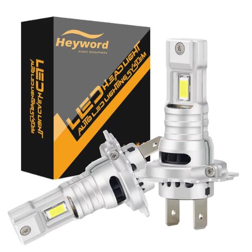 Bombillas LED H7 Heyword Turbo — 12V | 460W | 15500LM | 6500K