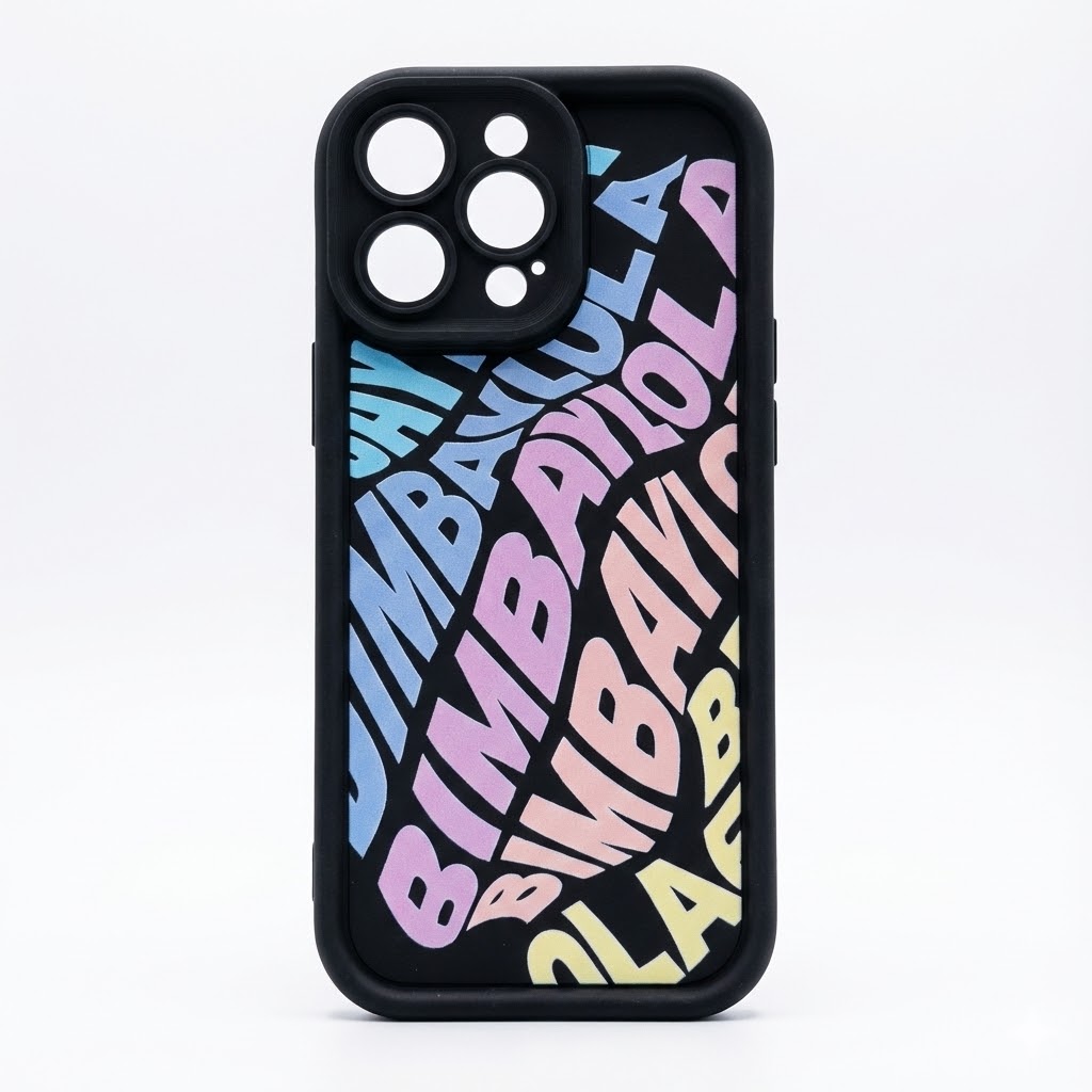 Funda Bimba y Lola Negro - Iphone 16 Pro Max