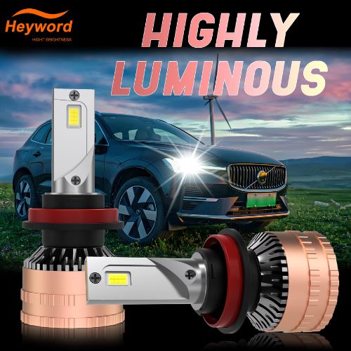 Bombillas LED H7 Heyword CSP3570 — 12V | 390W | 6500K
