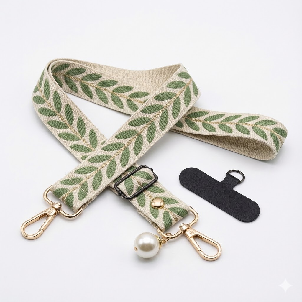 Strap / Correa Estilo Hoja Verde