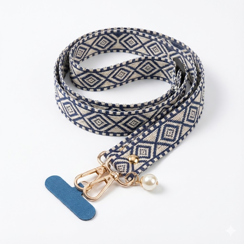 Strap / Correa Zafiro con perla