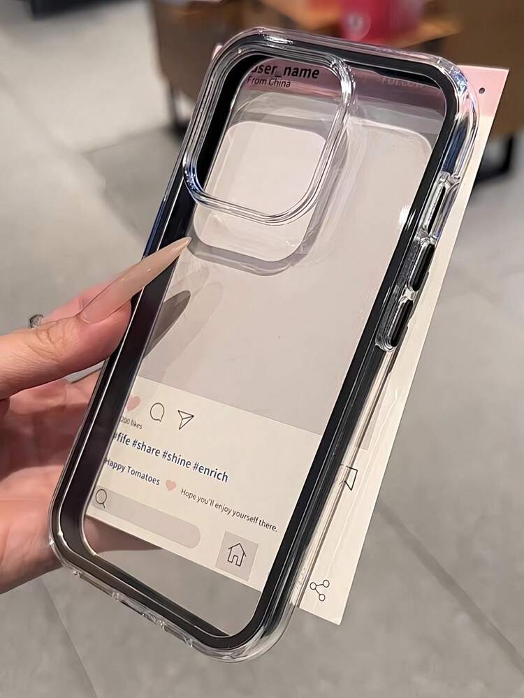 Funda con Bordes Negros - Iphone 13